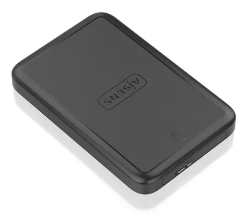Caja externa 2.5" ASE-2519B 9.5mm SATA a USB 3.0/USB3.1 Gen1, Negro - Imagen 1