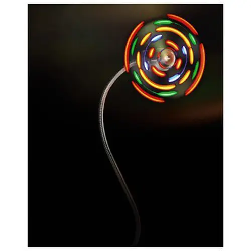 Ventilador USB, silencioso, con interruptor de encendido y apagado, color blanco - Imagen 7