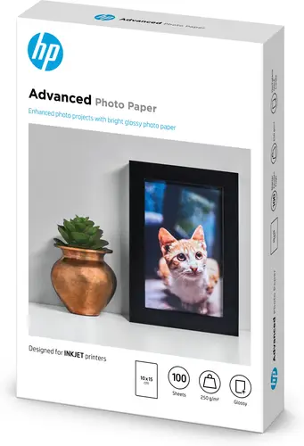 Papel fotográfico con brillo Advanced - 100 hojas/10 x 15 cm sin bordes - Imagen 2