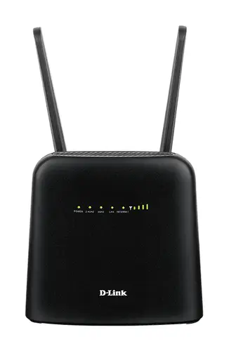 DWR-960 router inalámbrico Gigabit Ethernet Doble banda (2,4 GHz / 5 GHz) 4G Negro - Imagen 1