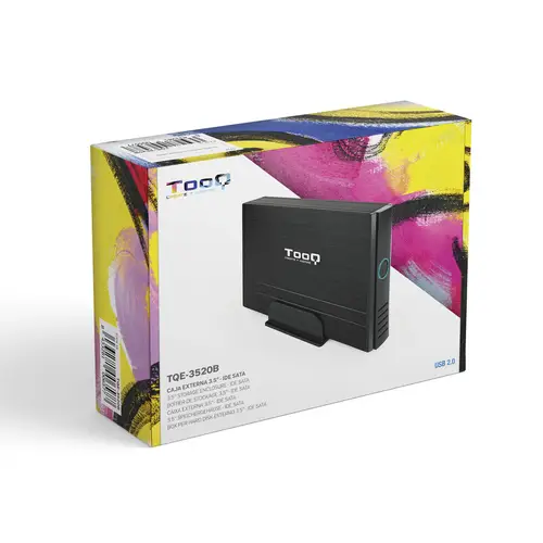 CAJA HDD 3,5" IDE/SATA A USB 2.0 NEGRA - Imagen 6
