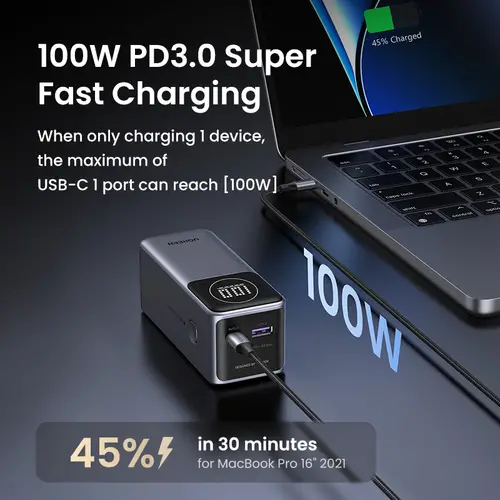 12000mAh 100W Fast Charging Powerbank - Imagen 3