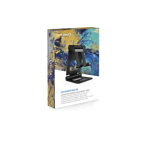 Soporte de sobremesa ajustable para teléfono / tablet hasta 10, Negro - Imagen 12