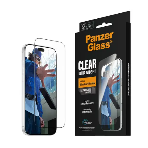 ® Screen Protector iPhone 18 Pro Max | 17 Pro Max | Ultra-Wide Fit w. EasyAligner Protector de pantalla 1 pieza(s) - Imagen 6