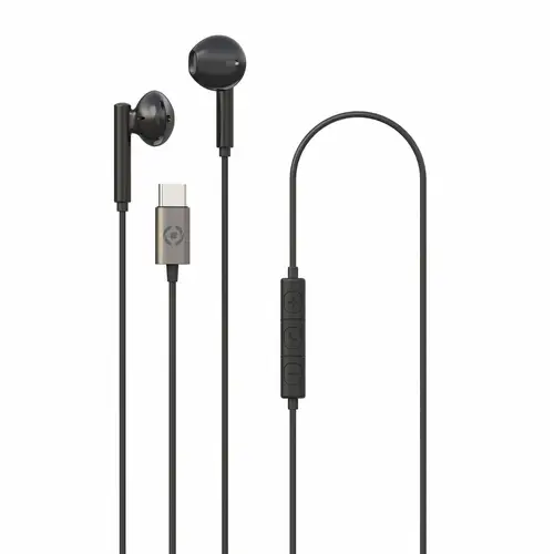 UP1100TYPEC Auriculares Alámbrico Dentro de oído Llamadas/Música USB Tipo C Negro - Imagen 1