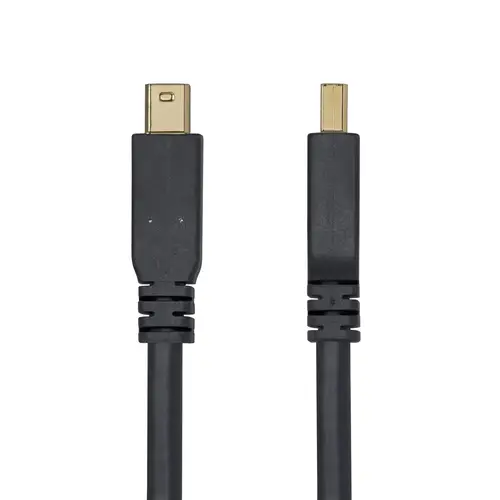 Cable Mini DisplayPort a DisplayPort 1.4 de 3m - 8K 60Hz - HBR3 - Adaptador MiniDP a DisplayPort - UHD 4K 120Hz - mDP a DP - Cable para Monitor DisplayPort - Imagen 3