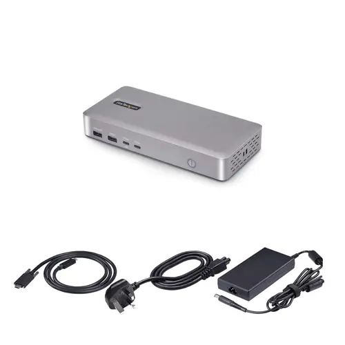 Docking Station USB4 - USB-C de 40Gbps - Vídeo Doble HDMI - Hasta 2x 4K 60Hz 4:4:4 (RGB) o 2x 4K 120Hz 4:2:2 - con Hub Ladrón 6x USB - 2,5GbE - PD 100W - Docking Station USB Tipo C - Imagen 9