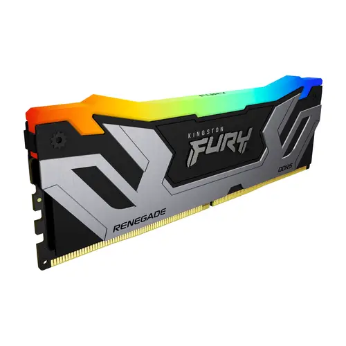 FURY 24GB 8400MT/s DDR5 CL40 CUDIMM Renegade RGB Silver XMP - Imagen 3