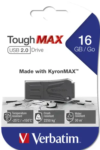 ToughMAX - Unidad USB 16 GB - Negro - Imagen 4