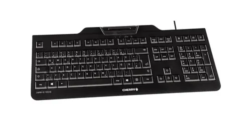 KC 1000 SC teclado USB QWERTY Español Negro - Imagen 3