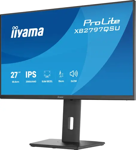 ProLite XB2797QSU-B1 pantalla para PC 68,6 cm (27") 2560 x 1440 Pixeles Quad HD LED Negro - Imagen 10