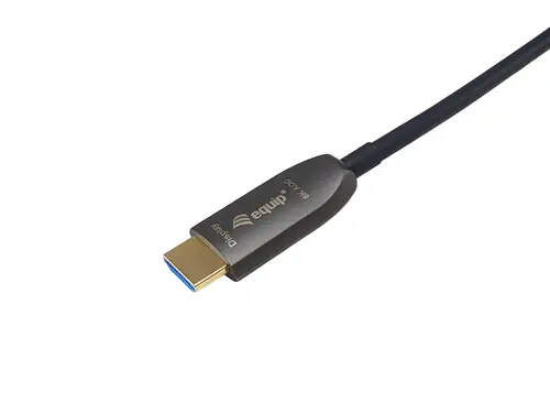 119422 Cable blindado óptico activo HDMI 2.1, 50 m, 8K/60 Hz, 4K/120 Hz, 48 Gbps - Imagen 4