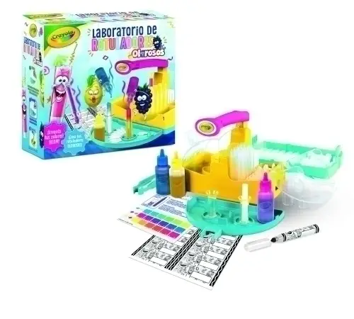 JUEGO CRAYOLA LABORATORIO ROTULADORES OLOROSOS NEON (+6 años)
