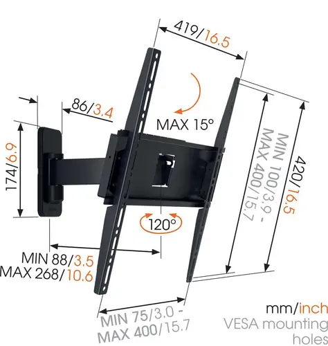 MA 3030 165,1 cm (65") Negro - Imagen 3