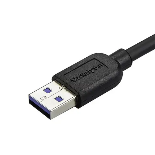 USB3AU2MLS cable USB USB 3.2 Gen 1 (3.1 Gen 1) 2 m USB A Micro-USB B Negro - Imagen 3