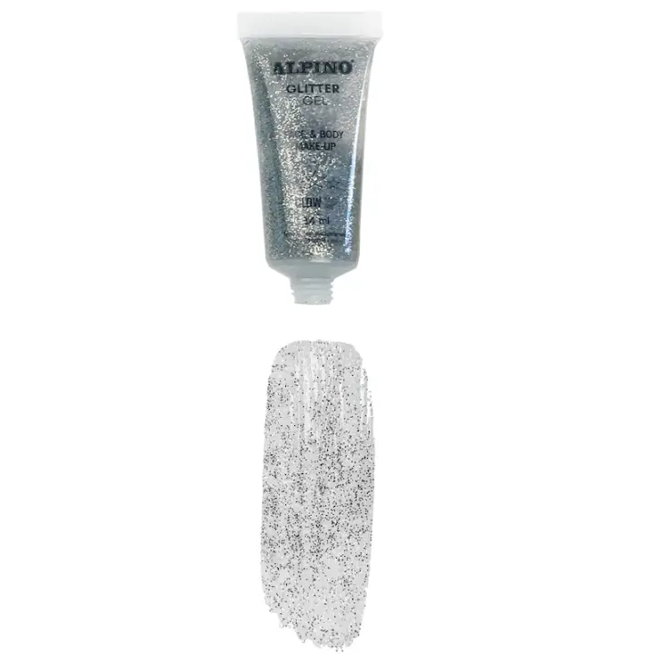 DL000605 purpurina cosmética Plata 14 ml