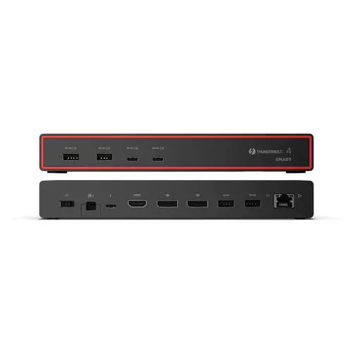 ThinkPad Thunderbolt 4 Smart Dock Gen2 7500 Alámbrico Negro - Imagen 1