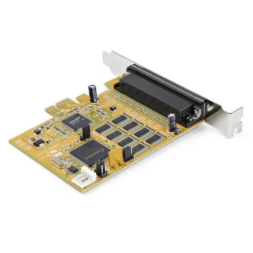 Tarjeta Adaptadora PCI Express Serie de 8 Puertos RS232 - Tarjeta Serial PCIe - DB9 UART 16C1050 - Tarjeta de Expansión Controladora Adaptador Serie Multipuertos - con Protección ESD de 15kV - para Windows y Linux - Imagen 2
