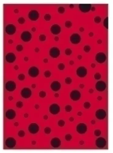 BOLSA DISFRAZ 65x90 IMPR.TOPOS NEGRO - Pack de 5 unidades