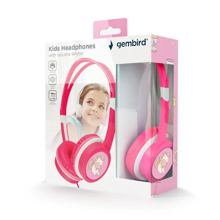MHP-JR-PK auricular y casco Auriculares Alámbrico Diadema Música Rosa