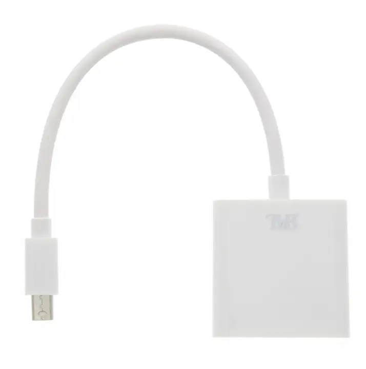 MIDPVGA adaptador de cable de vídeo VGA (D-Sub) Mini DisplayPort Blanco