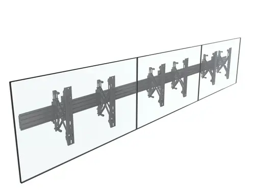 Soporte de pared modular para TV de 37«-65» con encastre a presión y desplegable - Imagen 4