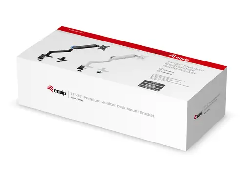 Soporte de escritorio para monitor de 17«-35», blanco - Imagen 10