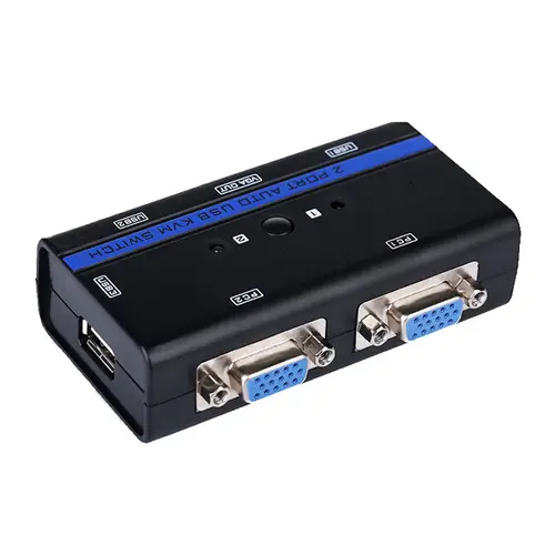 A111-0064 interruptor KVM Montaje en rack Negro - Imagen 1