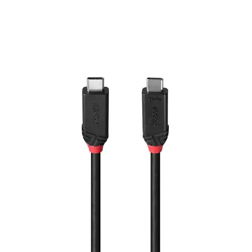 37001 cable USB USB4 Gen 3x2 1 m USB C Negro - Imagen 2
