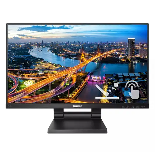 B Line 222B1TC/00 pantalla para PC 54,6 cm (21.5") 1920 x 1080 Pixeles Full HD LED Pantalla táctil Negro - Imagen 1