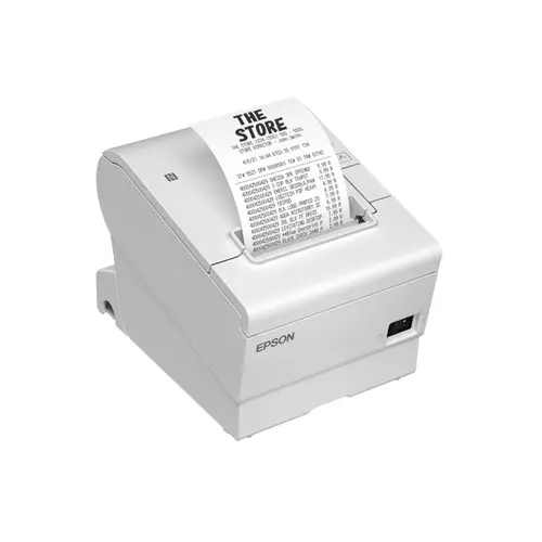 TM-T88VII (131): USB, Ethernet, PoweredUSB, White - Imagen 4