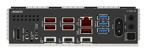 X870E AORUS ELITE X3D Placa Base  Compatible con procesadores AMD Ryzen 9000, VRM digital de 16+2+2 fases, hasta 9000 Hz DDR5 (OC), 2 x PCIe 5.0 + 2 x PCIe 4.0, Wi-Fi 7, LAN 5 GbE, USB 4 - Imagen 5