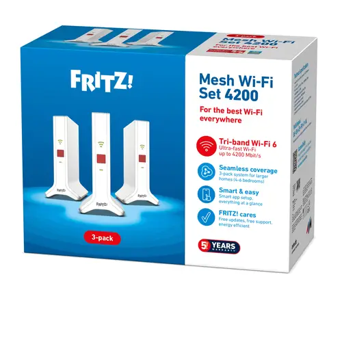 FRITZ! Mesh Set FRITZ!Mesh Set 4200 3-pack Edition Inter - Imagen 6