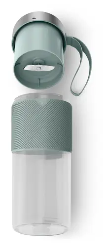 Lightmix LM1C0410 licuadora 0,3 L Batidora de vaso portátil Gris, Acero inoxidable, Transparente - Imagen 2