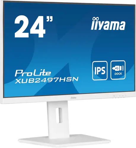 ProLite XUB2497HSN-W2 pantalla para PC 60,5 cm (23.8") 1920 x 1080 Pixeles Full HD LED Blanco - Imagen 3