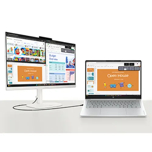 OmniStudio All-in-One Desktop 27-cv0007ns PC AMD Ryzen 5 40 68,6 cm (27") 1920 x 1080 Pixeles 16 GB LPDDR5-SDRAM 1 TB SSD Windows 11 Home Wi-Fi 7 (802.11be) Blanco - Imagen 5