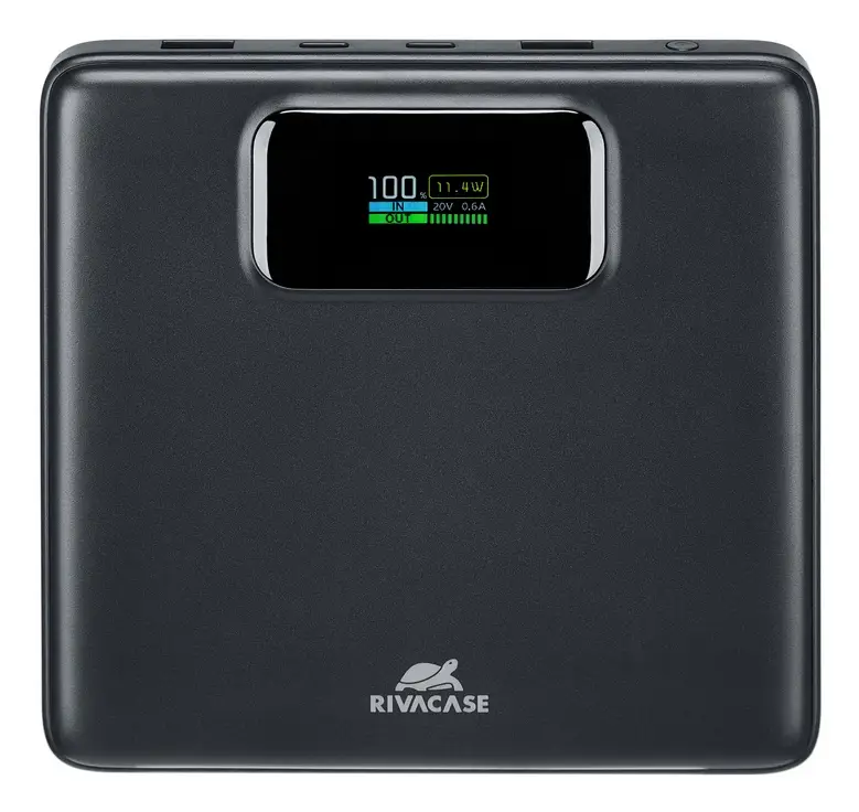 Turbo Polímero de litio 20000 mAh Negro