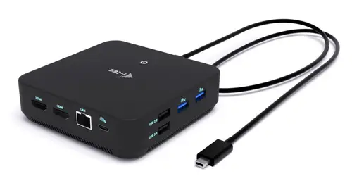 USB-C DP Dual HDMI Docking Station with Power Delivery 100 W - Imagen 2