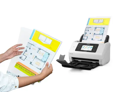 WorkForce DS-900WN Escáner alimentado con hojas 600 x 600 DPI A4 Blanco - Imagen 4
