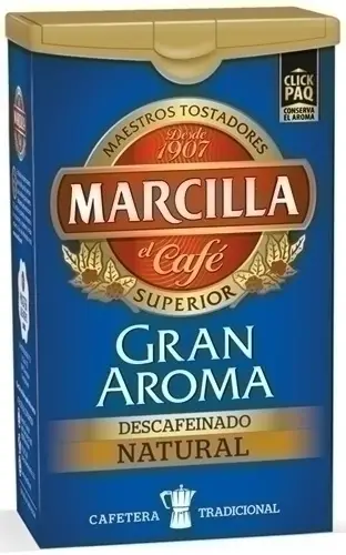 CAFE MARCILLA NATURAL DESCAF. 200GR