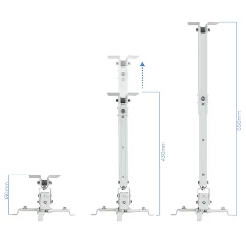 PJ2012T-W montaje para projector Techo Blanco - Imagen 2