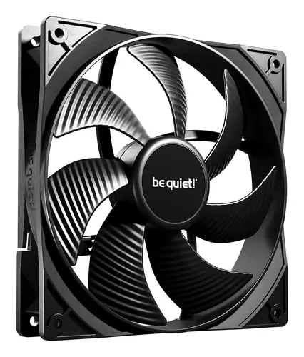 Pure Wings 3 140mm | PWM Triple Pack Carcasa del ordenador Ventilador 14 cm Negro 3 pieza(s) - Imagen 1