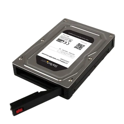 Adaptador Caja para Discos Duros o SSD de 2,5" a 3,5" SATA - Convertidor para Disco Duro Externo para Unidades de hasta 12,5mm de Altura - Imagen 2