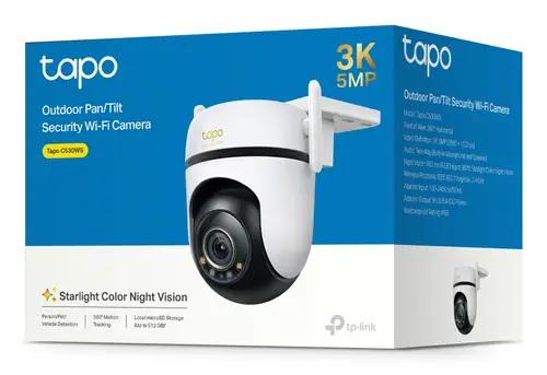 TAPO C530WS cámara de vigilancia Torreta Cámara de seguridad IP Exterior 2880 x 1620 Pixeles Pared - Imagen 6