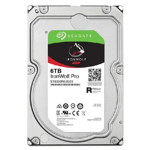IronWolf Pro ST6000NT001 disco duro interno 6 TB 7200 RPM 256 MB 3.5" - Imagen 4