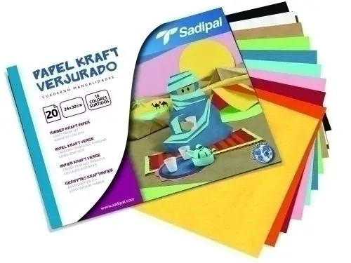BLOCK SADIPAL MANUAL. 20h. PAP. KRAFT - Pack de 50 unidades