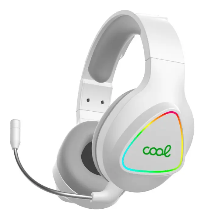 8434847055800 auricular y casco Auriculares Inalámbrico y alámbrico Diadema Juego USB Tipo C Blanco