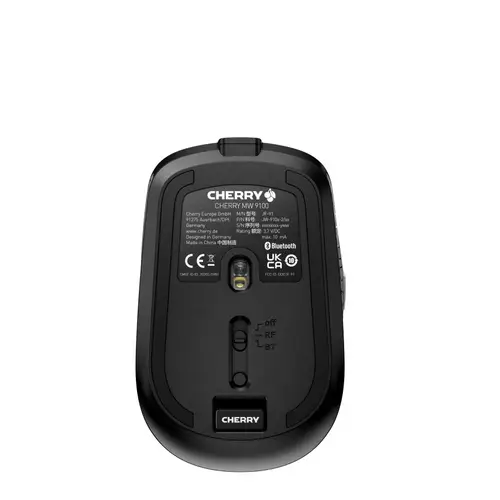 MW 9100 ratón Oficina Ambidextro RF Wireless + Bluetooth 2400 DPI - Imagen 3
