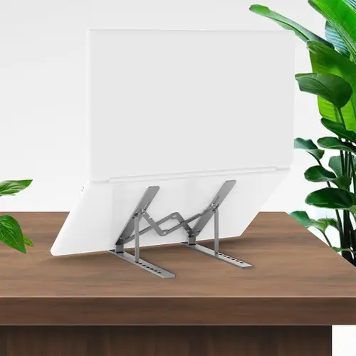 Soporte de Sobremesa Ajustable para Portatil / Tablet, Gris - Imagen 5