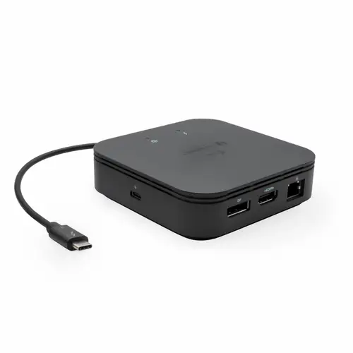 Thunderbolt 3 Travel Dock Dual 4K Display with Power Delivery 60W + Universal Charger 77 W - Imagen 2